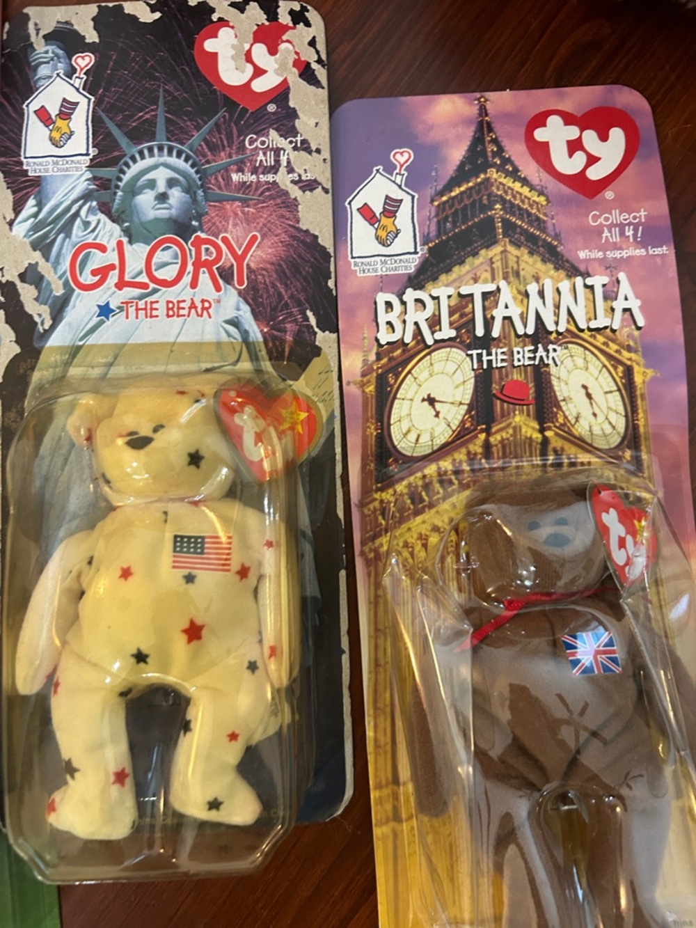 Ty Vintage International Bears Collectible Toy Pack Bundle NIB Y2K - Picture 7 of 13